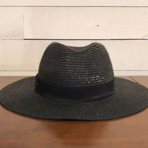 Black summer hat